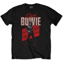 David Bowie - Unisex Red Sax T-Shirt
