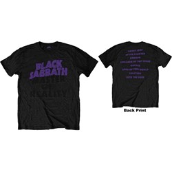 Black Sabbath - Unisex Masters Of Reality Album T-Shirt