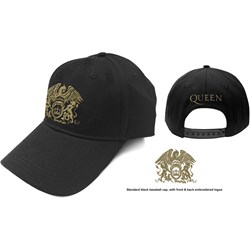 Queen - Unisex Gold Classic Crest Baseball Cap