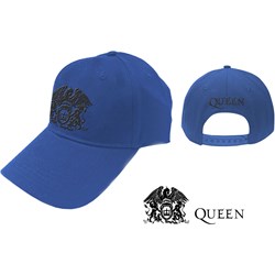 Queen - Unisex Black Classic Crest Baseball Cap