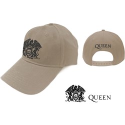 Queen - Unisex Black Classic Crest Baseball Cap