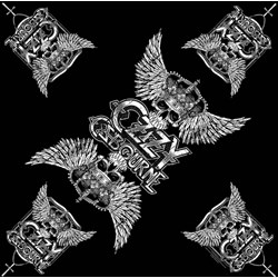 Ozzy Osbourne - Unisex Skull & Wings Bandana