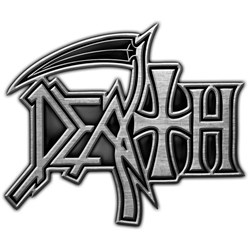 Death - Unisex Logo Pin Badge