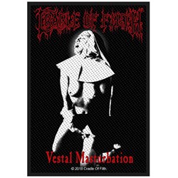 Cradle Of Filth - Unisex Vestal Masturbation Standard Patch