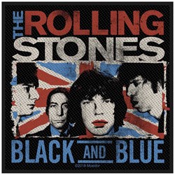 The Rolling Stones - Unisex Black & Blue Standard Patch
