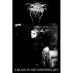 Darkthrone - Unisex A Blaze In The Northern Sky Textile Poster