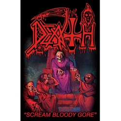 Death - Unisex Scream Bloody Gore Textile Poster