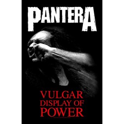Pantera - Unisex Vulgar Display Of Power Textile Poster