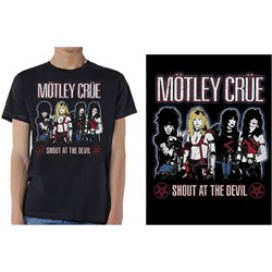 Motley Crue - Unisex Shout At The Devil T-Shirt