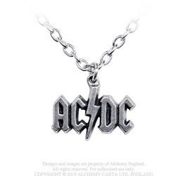 AC/DC - Unisex Logo Big Flash Pendant