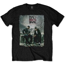 Bad Meets Evil - Unisex Burnt T-Shirt