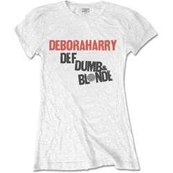 Debbie Harry - Womens Def, Dumb & Blonde T-Shirt