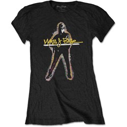 Mary J Blige - Womens Glow T-Shirt