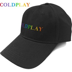 Coldplay - Unisex Rainbow Logo Baseball Cap