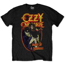 Ozzy Osbourne - Unisex Diary Of A Mad Man T-Shirt