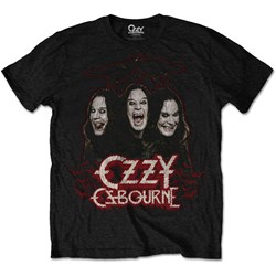 Ozzy Osbourne - Unisex Crows & Bars T-Shirt