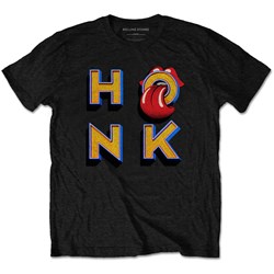 The Rolling Stones - Unisex Honk Letters T-Shirt