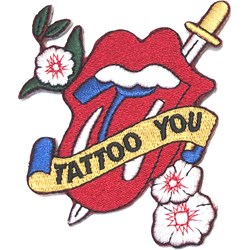 The Rolling Stones - Unisex Tattoo You Medium Patch