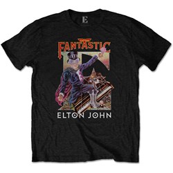 Elton John - Unisex Captain Fantastic T-Shirt