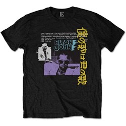 Elton John - Unisex Japanese Single T-Shirt