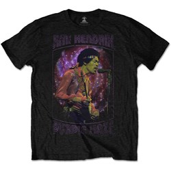 Jimi Hendrix - Unisex Purple Haze Frame T-Shirt
