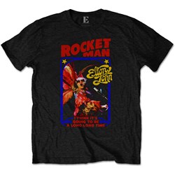Elton John - Unisex Rocketman Feather Suit T-Shirt
