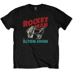 Elton John - Unisex Rocketman Piano T-Shirt