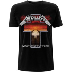 Metallica - Unisex Master Of Puppets Cross T-Shirt