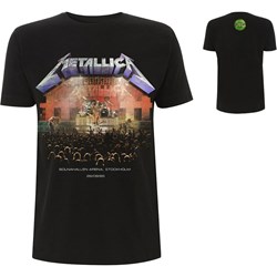 Metallica - Unisex Stockholm '86. T-Shirt