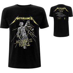 Metallica - Unisex And Justice For All Tracks T-Shirt
