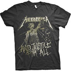 Metallica - Unisex Justice Vintage T-Shirt