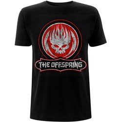 The Offspring - Unisex Distressed Skull T-Shirt