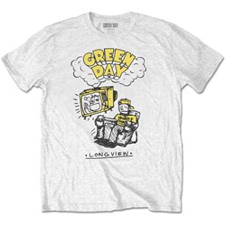 Green Day - Unisex Longview Doodle T-Shirt
