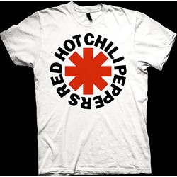 Red Hot Chili Peppers - Unisex Red Asterisk T-Shirt