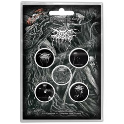 Darkthrone - Unisex Old Star Button Badge Pack