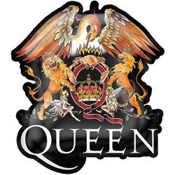 Queen - Unisex Crest Pin Badge