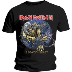 Iron Maiden - Unisex Eddie Chained Legacy T-Shirt