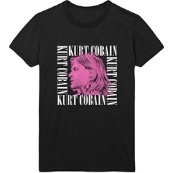 Kurt Cobain - Unisex Head Shot Frame T-Shirt
