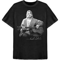 Kurt Cobain - Unisex Guitar Live Photo T-Shirt