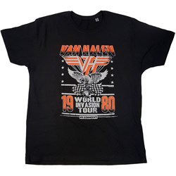Van Halen - Unisex Invasion Tour '80 T-Shirt