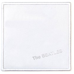 The Beatles - Unisex White Album Cover Standard Patch