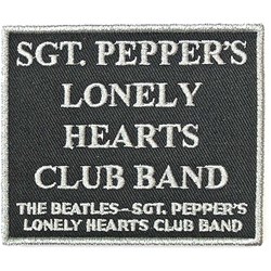 The Beatles - Unisex Sgt. Pepper'S….Black Standard Patch