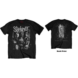 Slipknot - Unisex Wanyk White Splatter T-Shirt