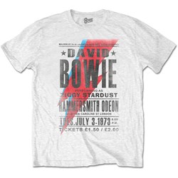 David Bowie - Unisex Hammersmith Odeon T-Shirt