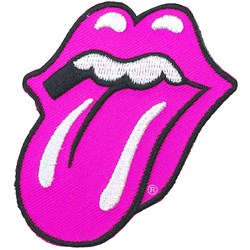 The Rolling Stones - Unisex Classic Tongue Pink Standard Patch