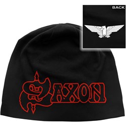 Saxon - Unisex Logo & Eagle Beanie Hat