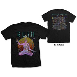Rush - Unisex Snakes & Arrows Tour 2007 T-Shirt