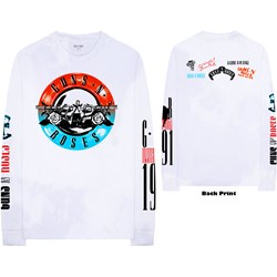 Guns N' Roses - Unisex Motorcross Logo Long Sleeve T-Shirt