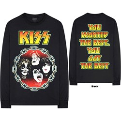 KISS - Unisex You Wanted The Best Long Sleeve T-Shirt