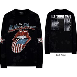 The Rolling Stones - Unisex Us Tour '78 Long Sleeve T-Shirt